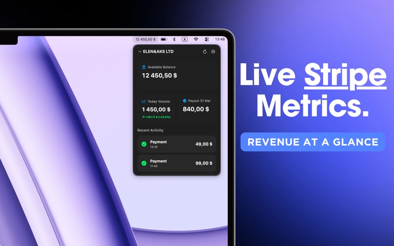 Track for Stripe screenshot