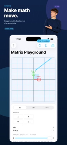 Linear Algebra : MatrixViz screenshot