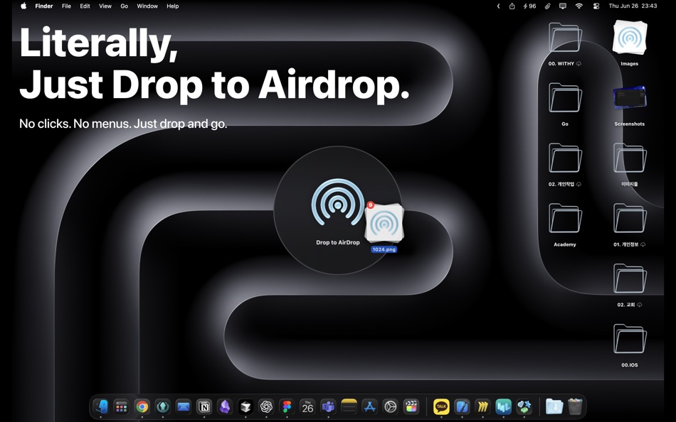 #2. ShareGo (macOS) 由: Jahyeon Ko
