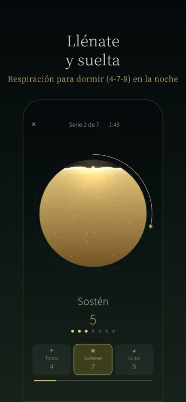 Soomora: Respiración guiada screenshot 6 of 7