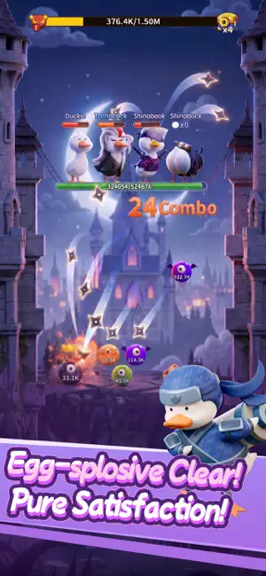 ダックスクワッド：バウンドエッグ iPhone screenshot 2