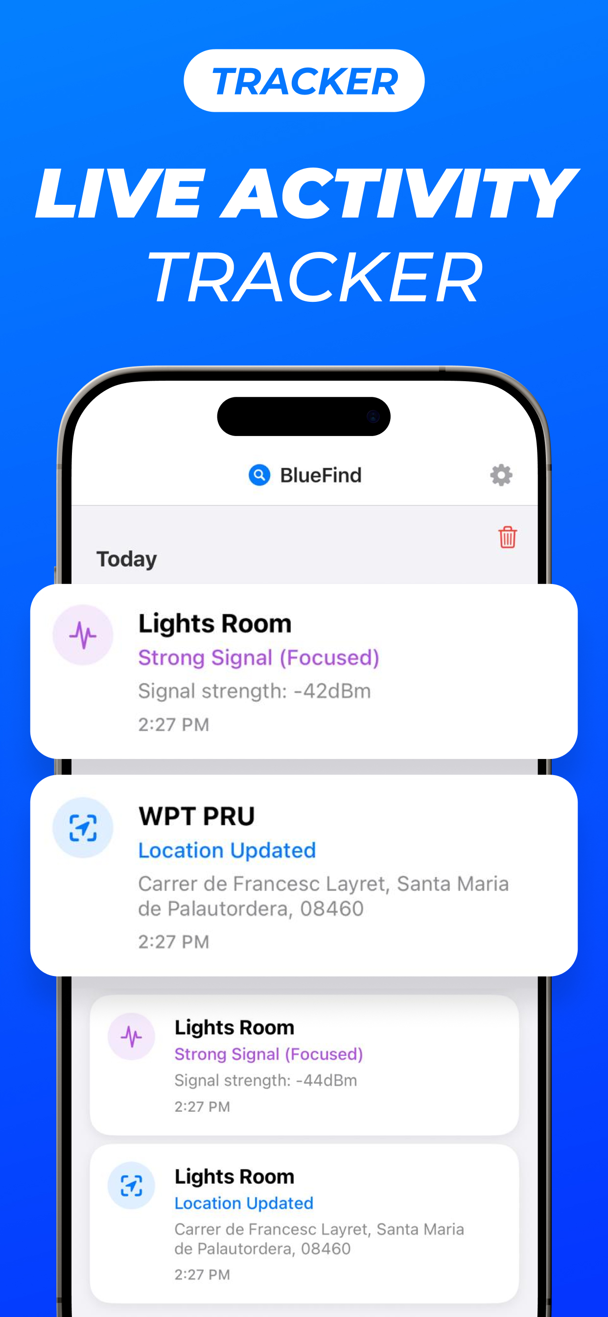 BlueFind: Bluetooth Tracker screenshot 5