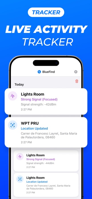 BlueFind: Bluetooth Tracker Screenshot 5 of 6