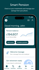 Smart Pension screenshot