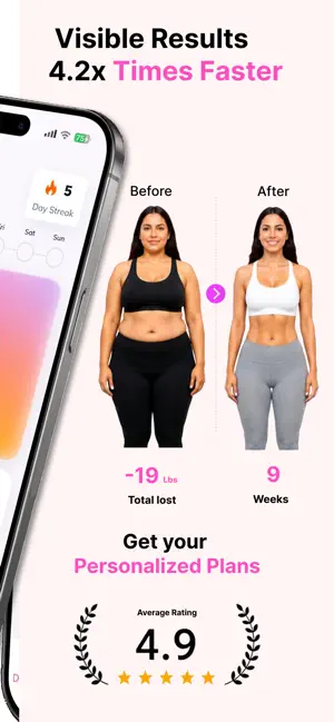 W Walk Weight Loss Tracker screenshot 2