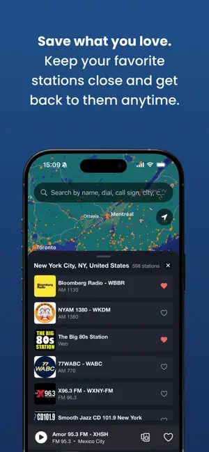 Radiomap - World Radio Live screenshot 4