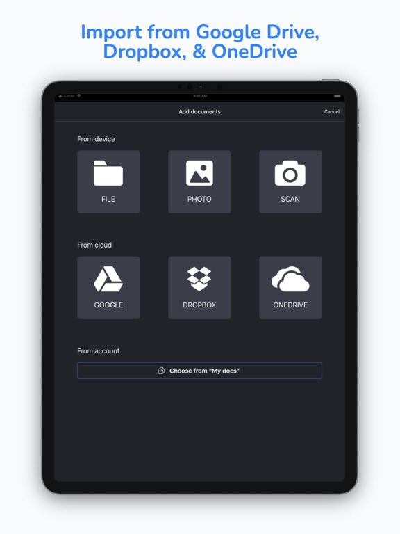 eSign App iPad screenshot 5 - Business app