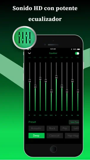 Captura de pantalla de Offline Musica Sin Internet en iPhone 4