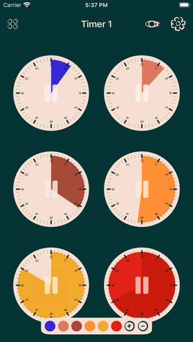Lily pad - visual timer Screenshot