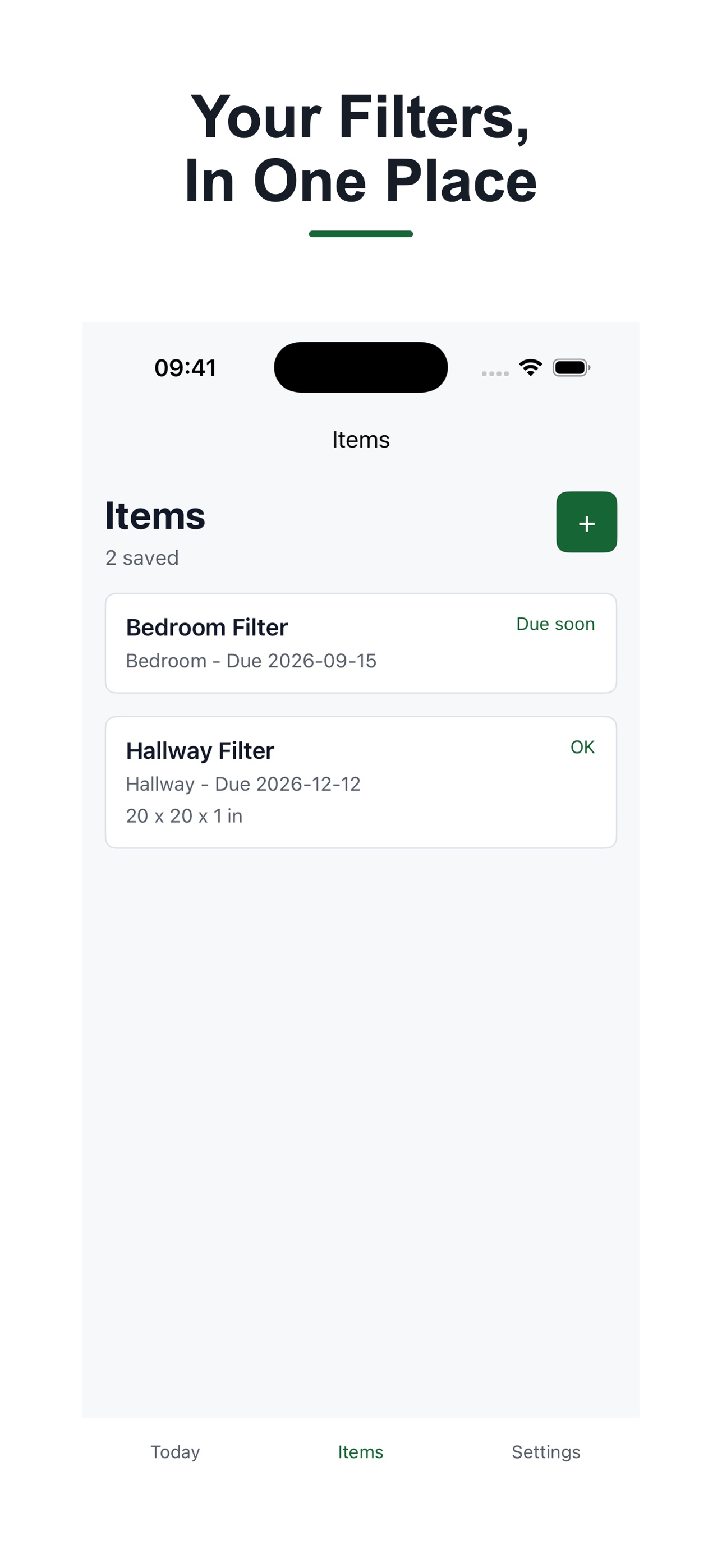 Screenshot 5 of Home Filter Reminder