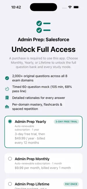 Admin Prep: Salesforce screenshot 1