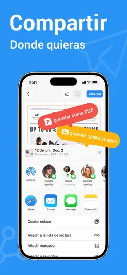 Captura de pantalla de Scanner App - Escáner PDF en iPhone 3