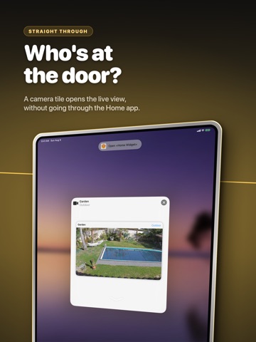 Home Widget for HomeKit · HW iPad screenshot