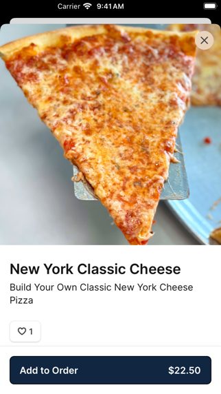 Mike's New York Pizzeria iPhone screenshot 3 - Food & Drink app