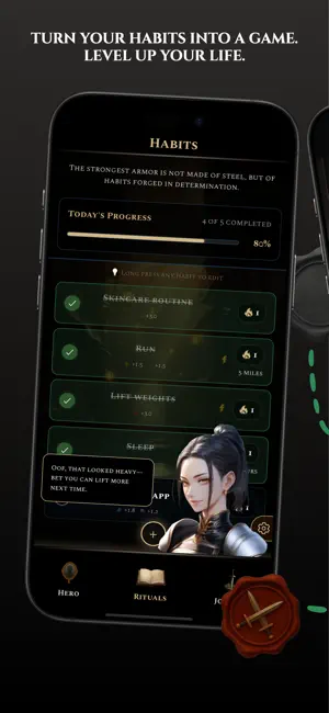 Habit Legends: Habit RPG screenshot 1