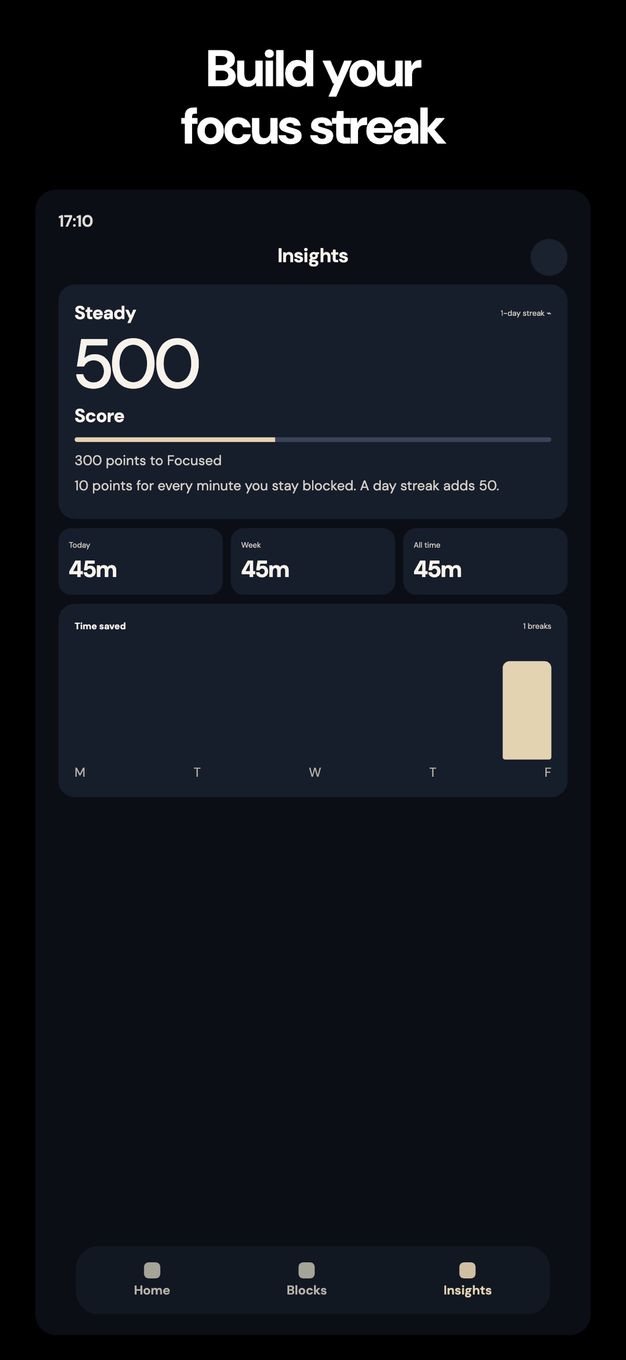Screenshot 3 of App Blocker — Hold