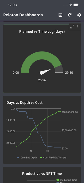 Peloton Dashboards Screenshot 1 of 4