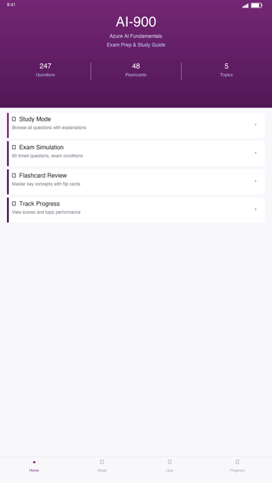 Screenshot #2 pour AI-900 AI Fundamentals Prep