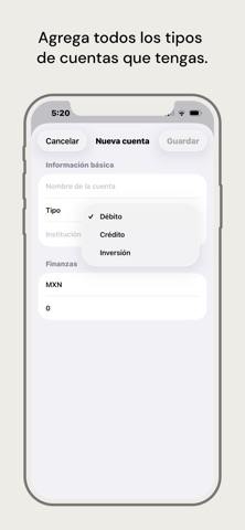 Patrimonio Finanzas screenshot