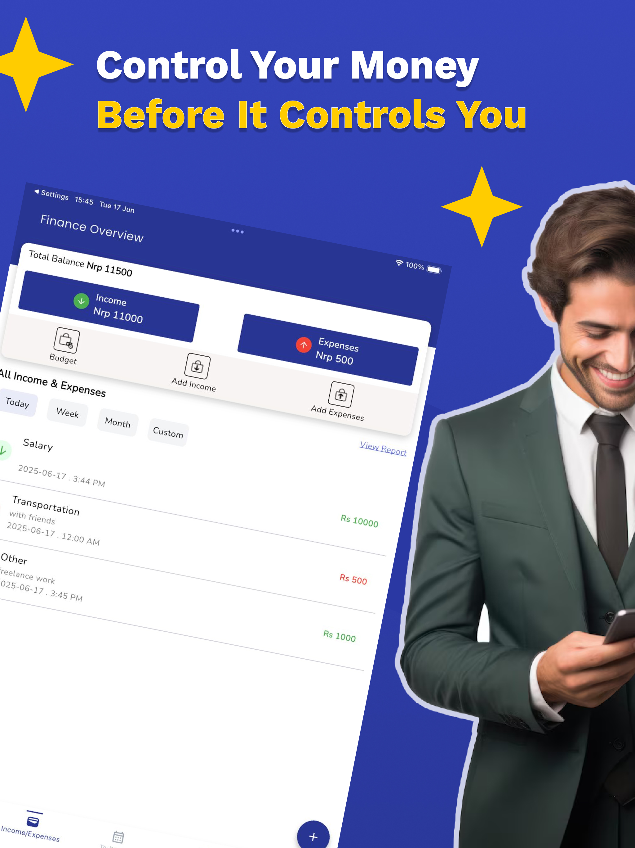 Dailium: Money & Habit Tracker