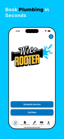 WeCo Rooter iPhone screenshot