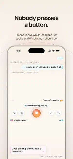 Franca: Live Voice Interpreter screenshot 4