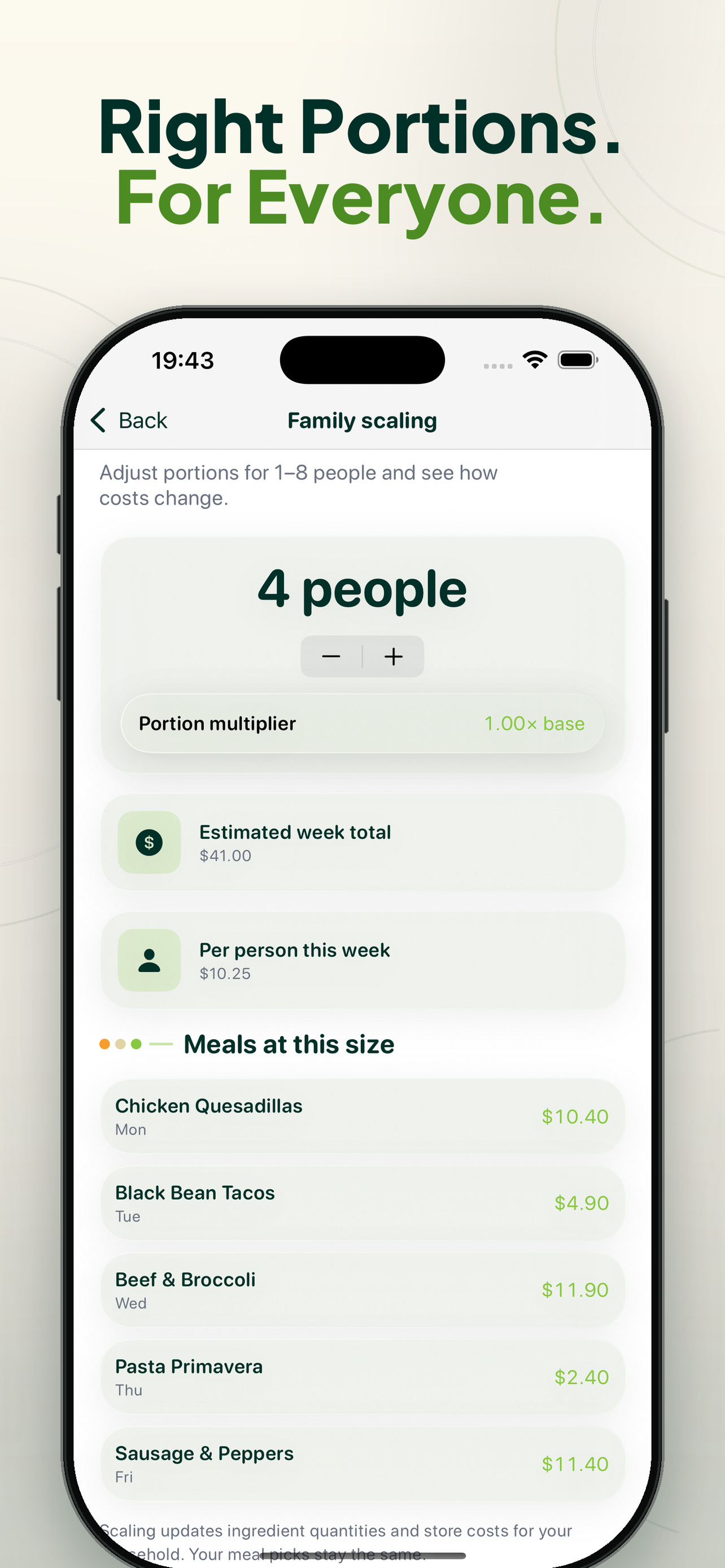 BudgetBite: Weekly Dinners screenshot 6
