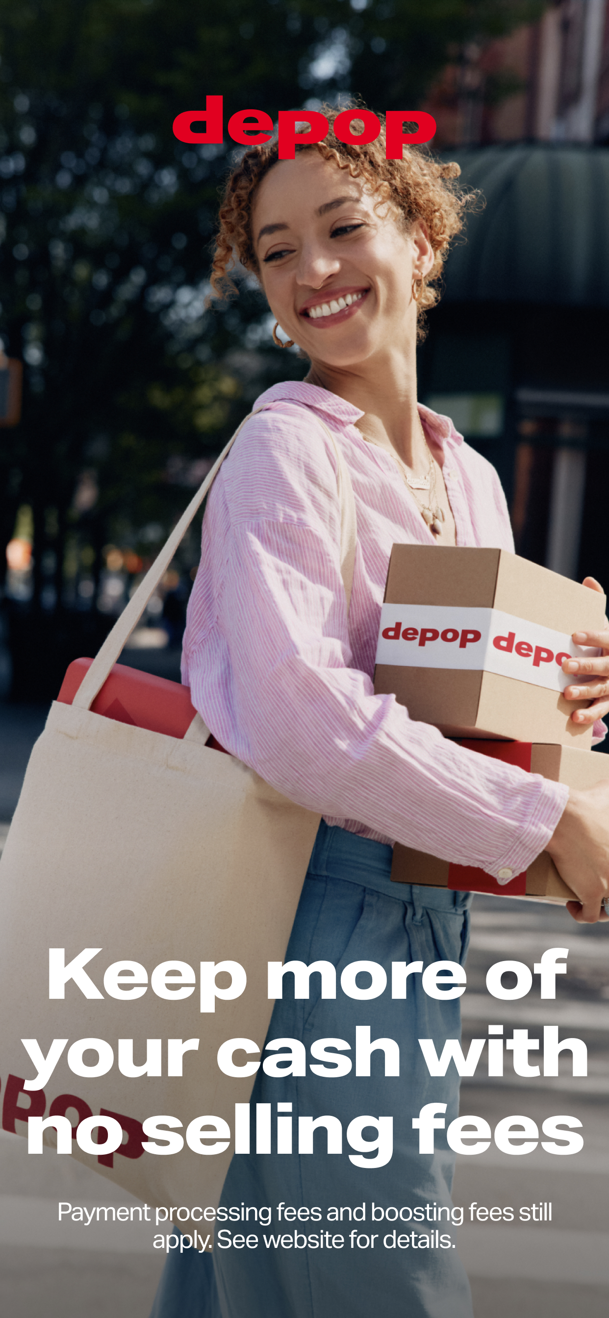 Depop - Buy & Sell Clothes store screenshot 1