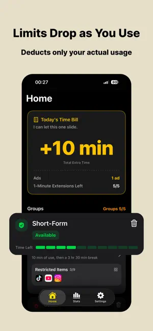 GoldTime Shield: App Blocker screenshot 4