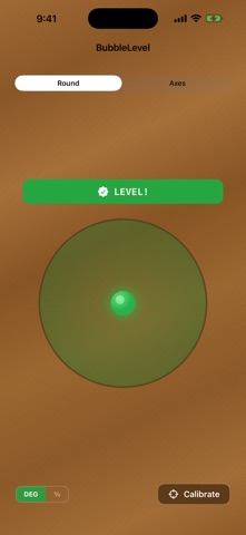BubbleLevel Spirit screenshot