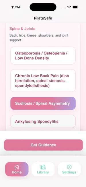 PilateSafe screenshot 2