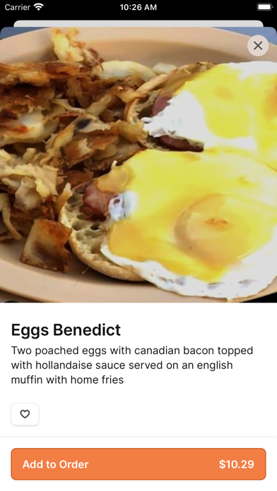 Ida's Cafe To Go iPhone screenshot 3 - Food & Drink app