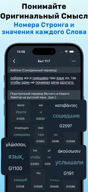 Учебная Библия： Аудио и ИИ Чат iPhone screenshot 5
