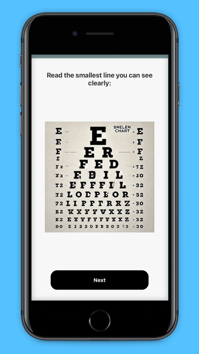 Eye Test & Vision Checker Screenshot