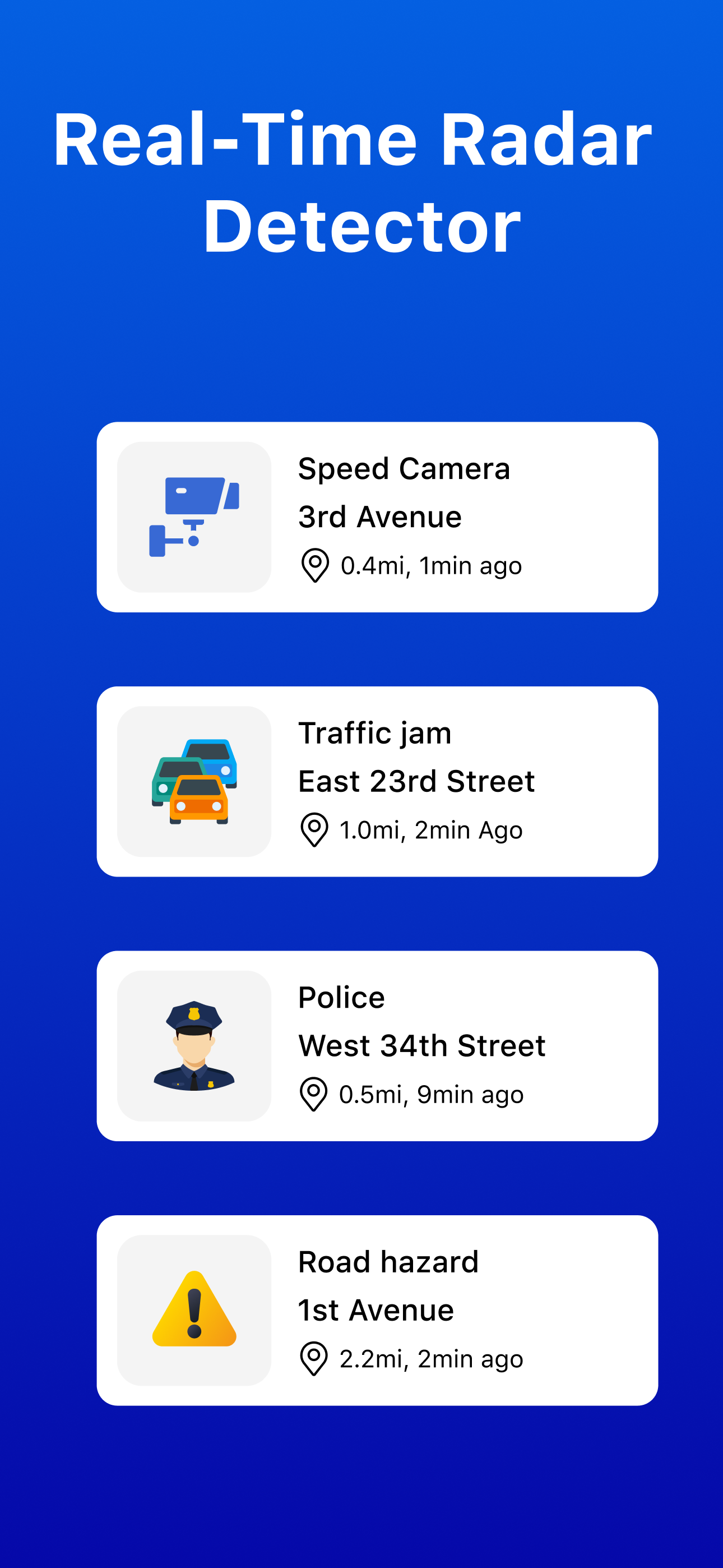 Radar Map, Radar Detector, HUD
