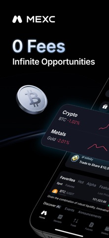 MEXC: Buy Bitcoin & Crypto Screenshot 1 of 9