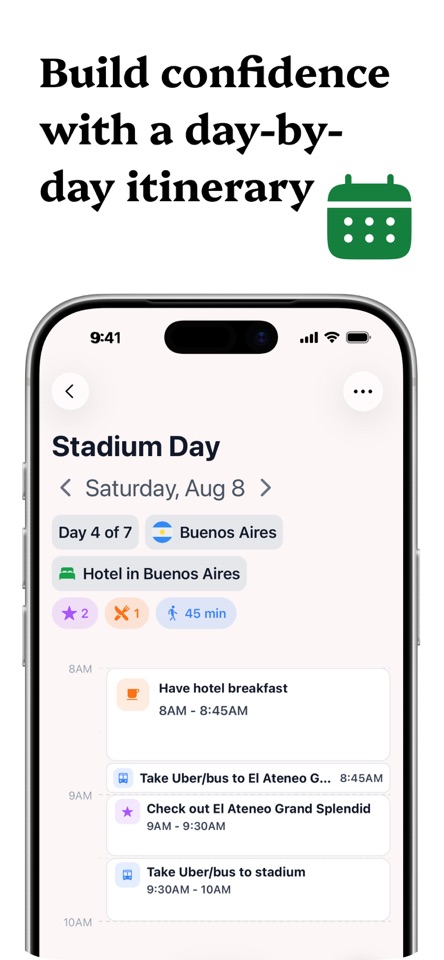 Partir: Trip Planner screenshot 5