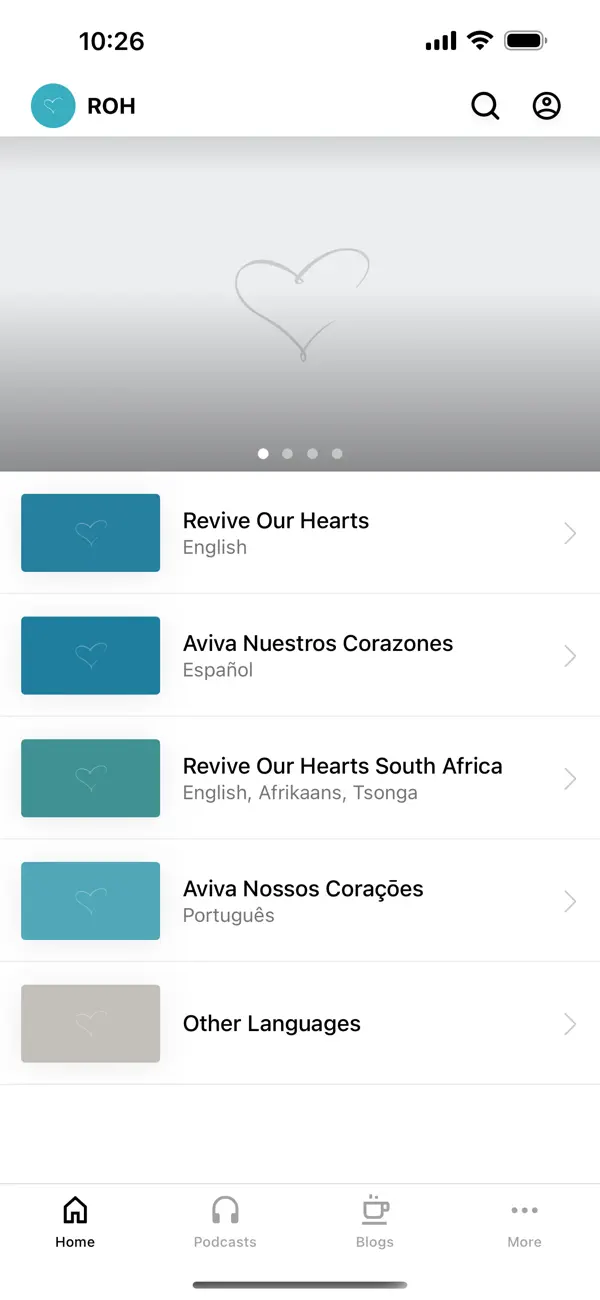 Screenshot #1 pour Revive Our Hearts