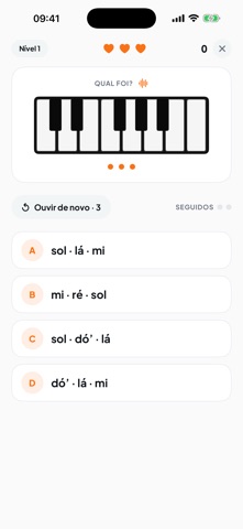 Melodic — Treino de Ouvido screenshot 2