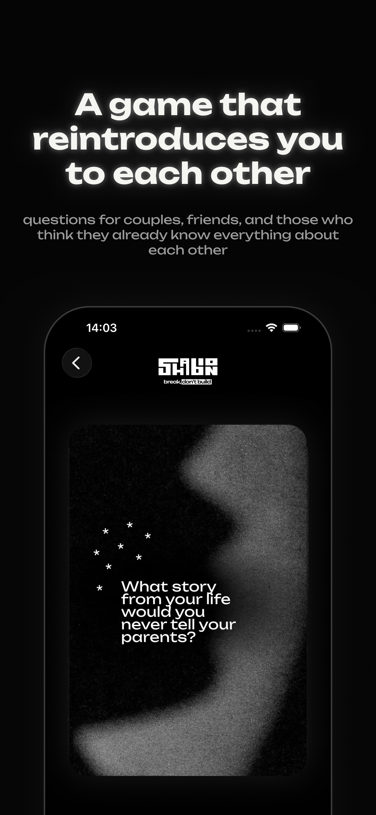 Shablon — Questions Game