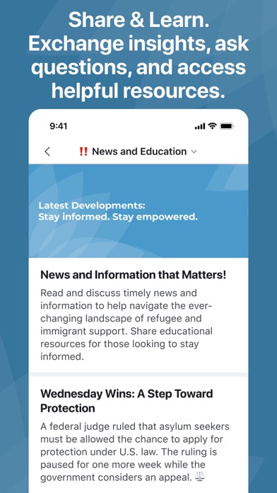 AWE Ambassadors of Welcome iPhone screenshot 5 - Social Networking app