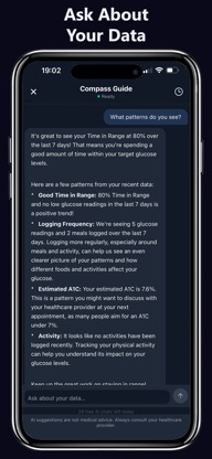 Glucose Compass: Diabetes Log screenshot 4