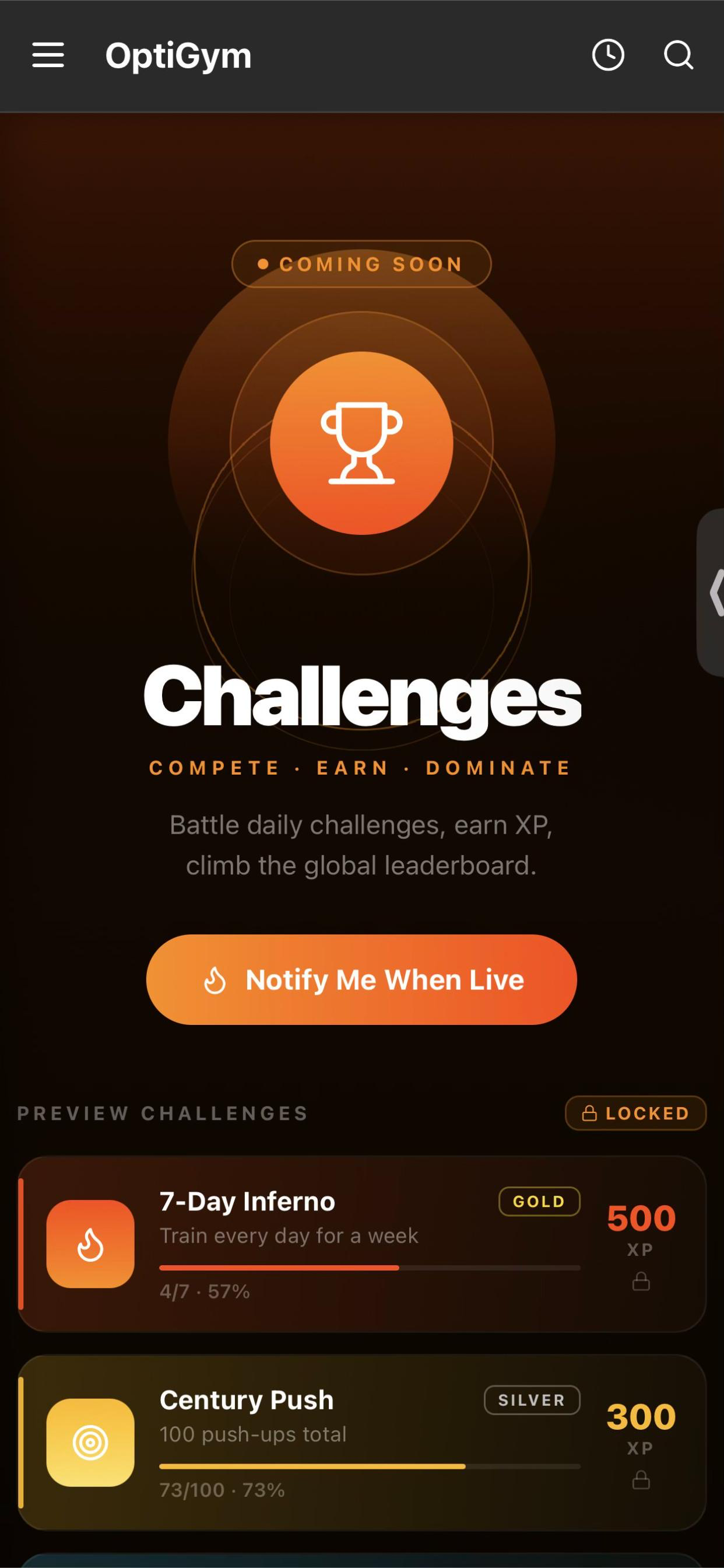 OptiGym Fitness screenshot 6