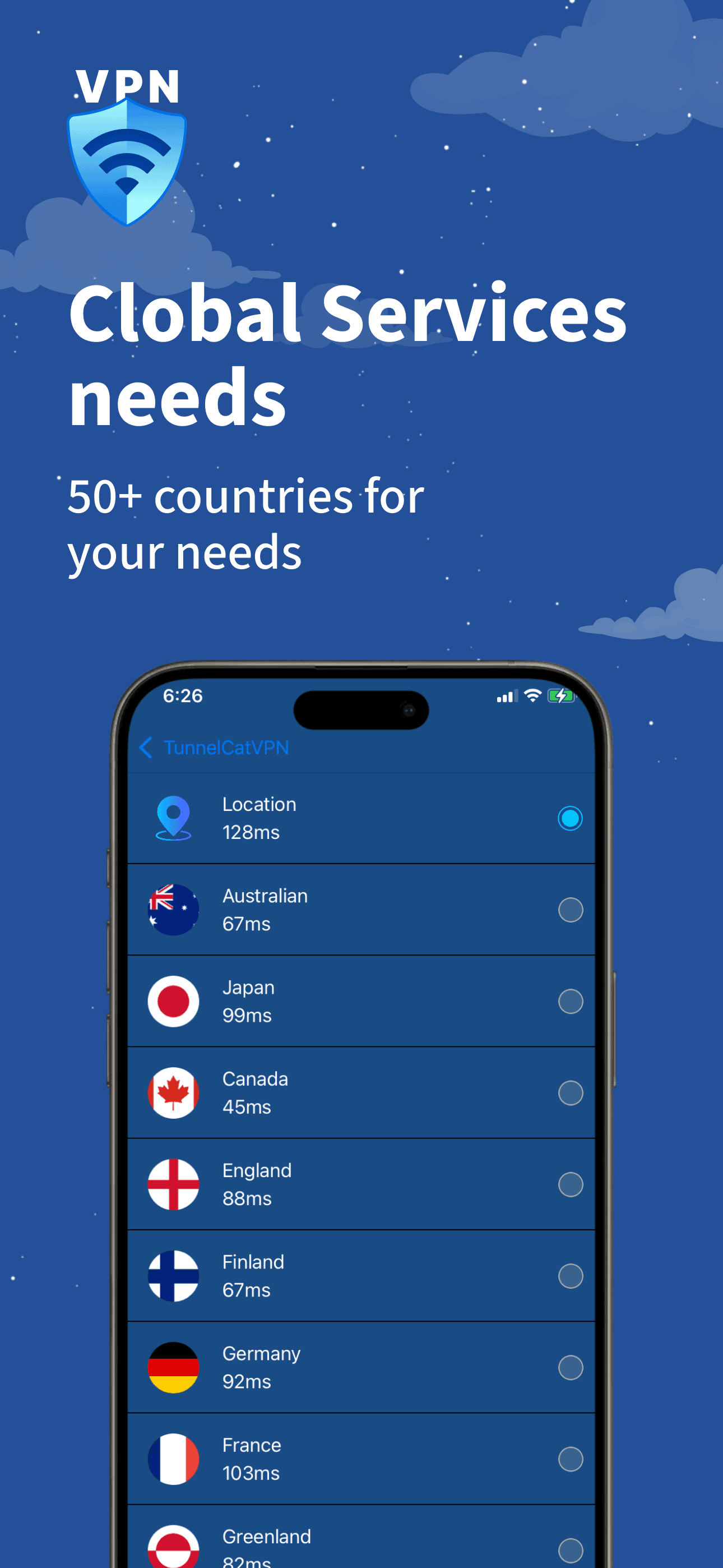 whale VPN - wire secure v2 screenshot 3