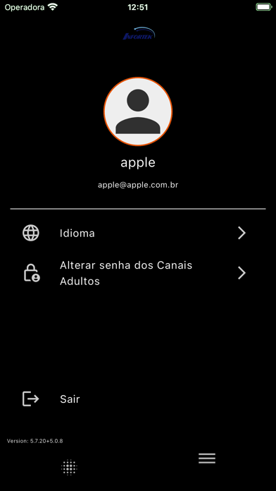 Infortek Play app screenshot