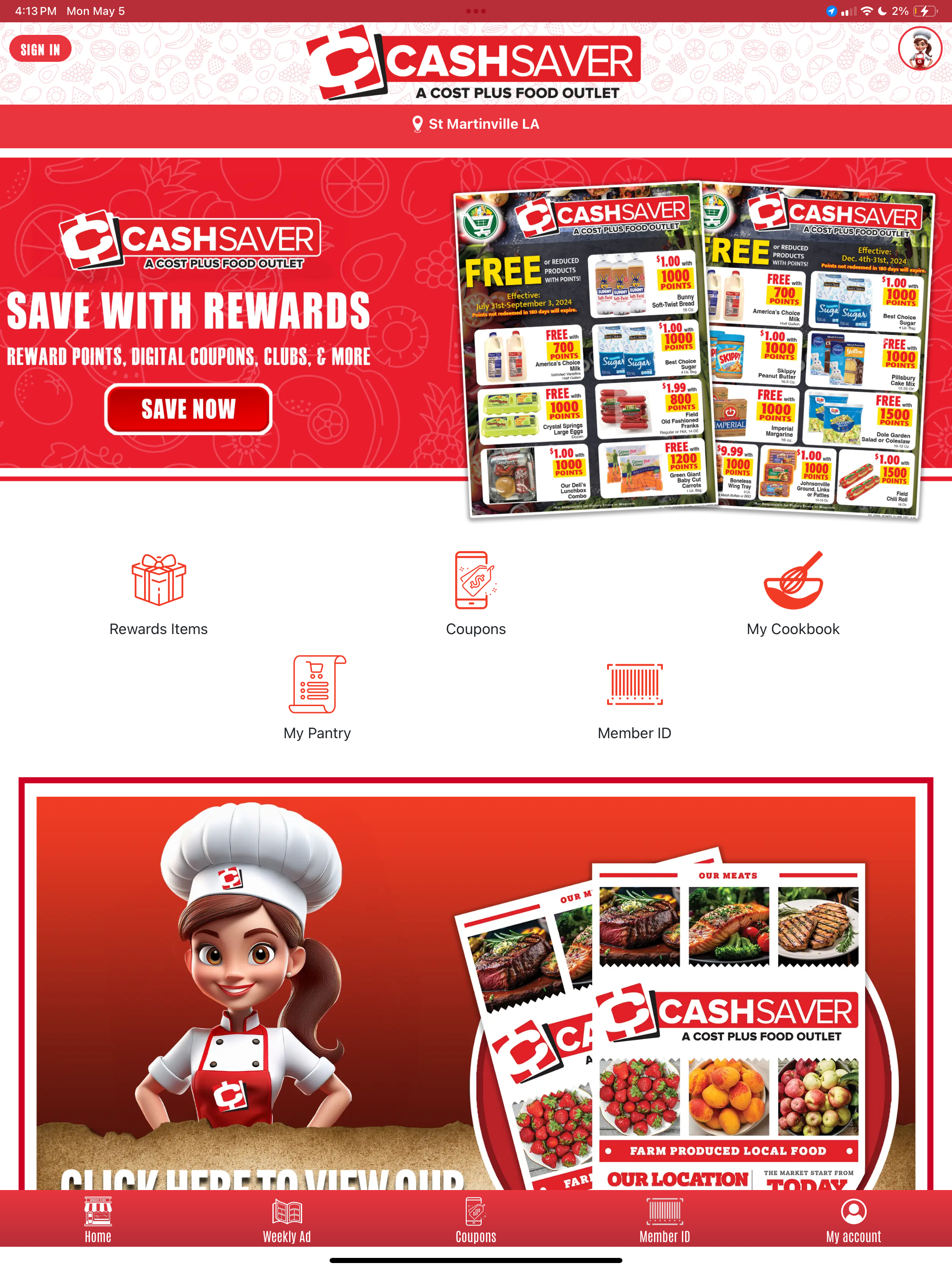 St Martinville Cash Saver screenshot 13