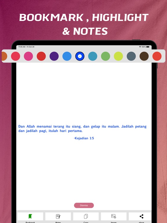 Screenshot #6 pour Alkitab Bible - offline