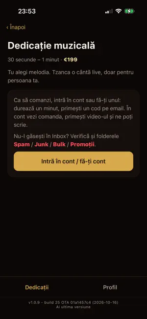 Dedicații Tzanca screenshot 3