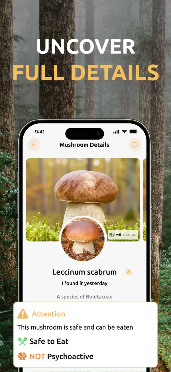 #3. Mushroom identifier: Fungi AI (iOS) By: Andrei Ivanou