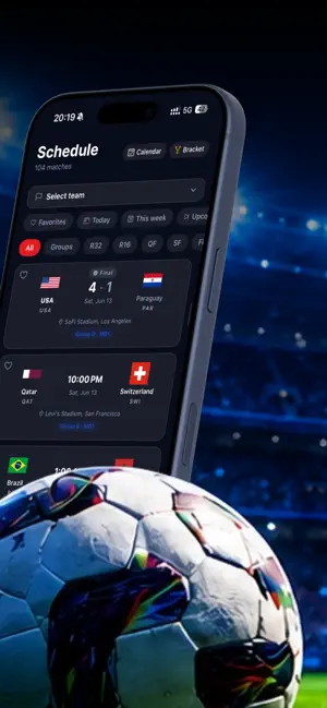 Soccer 2026: Live & Schedule iPhone screenshot 3
